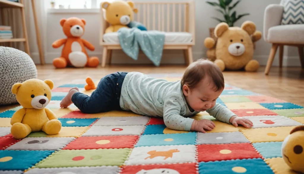 tapis motricité pliable