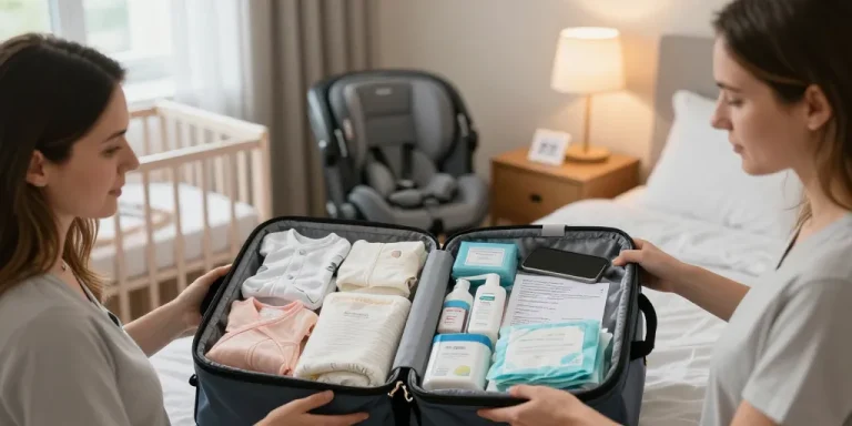 La valise de maternité : ce qu'il faut vraiment prévoir